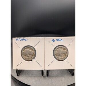 2‑Coin Bundle – Buffalo Nickels (No Date)
